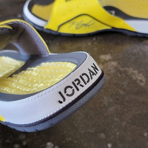 Air Jordan IV 4 OG Retro Lightning Yellow Cool Gray Men's 9 DN4238-701 Brand New - Picture 7 of 11